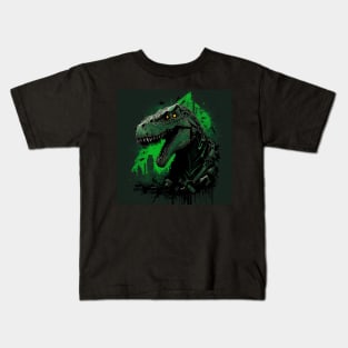 Tyrannosaurus rex mechanical Kids T-Shirt